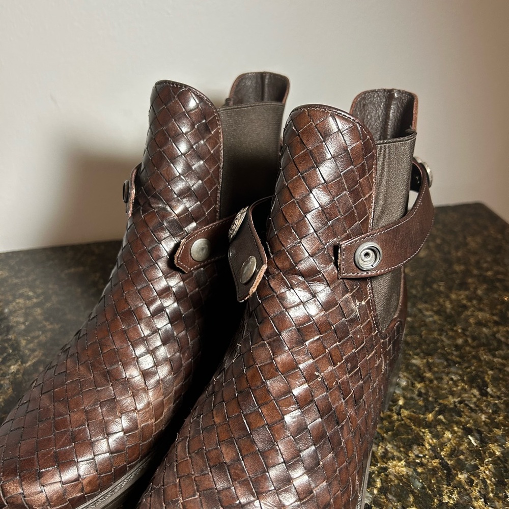 Brighton leather booties size 7.5 - Picture 9 of 15